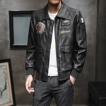 Herren Lederjacke