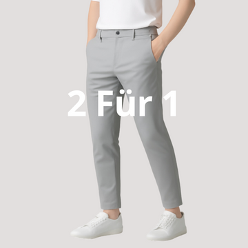 2 für 1 – Slim Fit Hose mit Stretch-Effekt [Nur für kurze Zeit!]